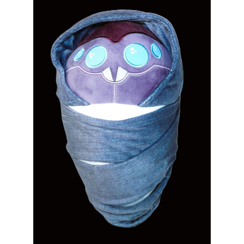 Destiny 2 Fallen Baby Plush Figure Statue 10" Eliksni Snuggle Bug Blue Glow Eyes
